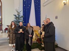 Pauliści w Niedzielę Słowa Bożego na parafii Chrystusa Króla we Lwowie. title=